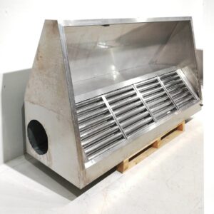 Campana extractora 220cm de inox para hostelería en cabauoportunitats.com