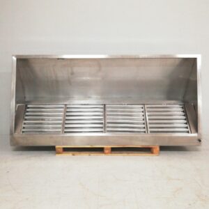 Campana extractora 220cm de inox para hostelería en cabauoportunitats.com