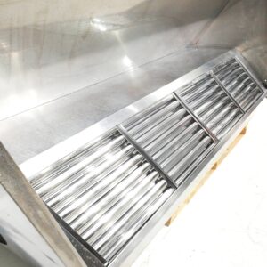 Campana extractora 220cm de inox para hostelería en cabauoportunitats.com