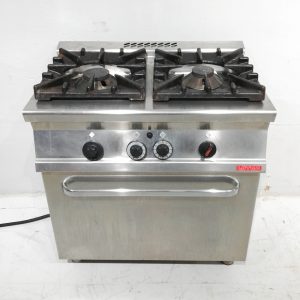 Cocina de 2 fuegos con horno LOTUS de segunda mano en venta en cabauoportunitats.com