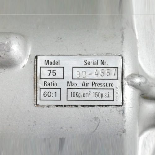 Bomba engrasar neumática SAMOA 75 en venta en cabauoportunitats.com