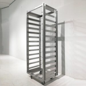 Carro d'acer inoxidable per a 12 safates en venda a cabauoportunitats.com Balaguer - Lleida - Catalunya