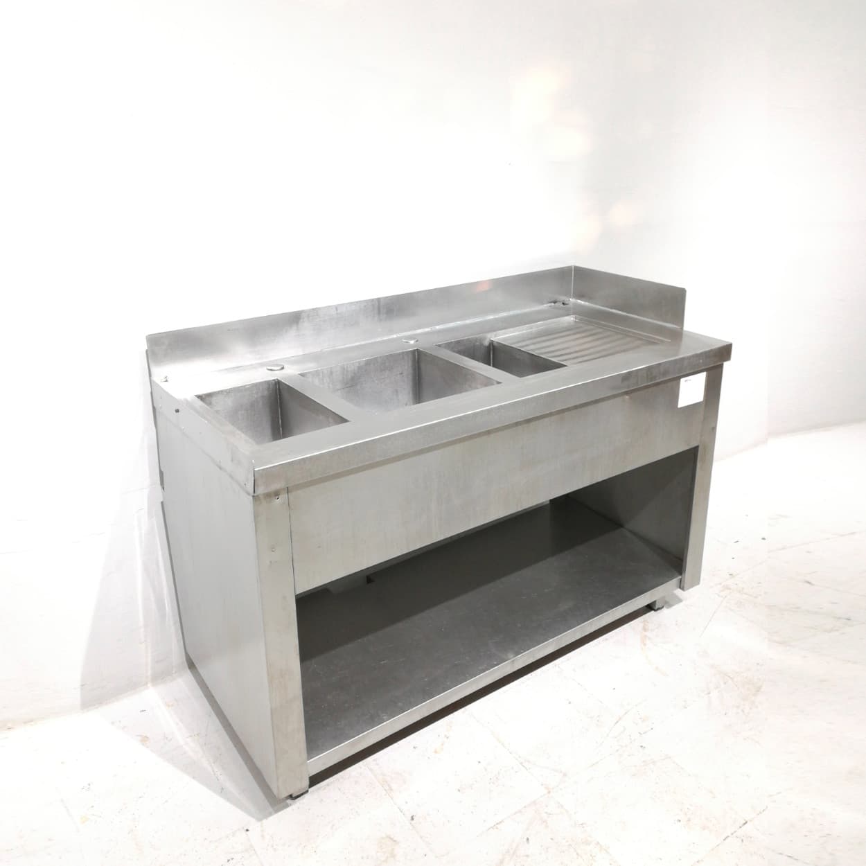 Fregadero inox 3 senos de segunda mano en venta en cabauoportunitats.com