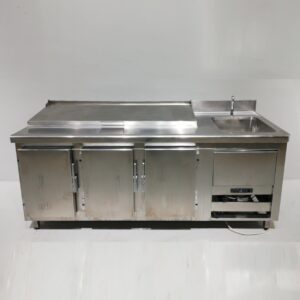 Nevera pizzero amb pica 220cm de segona mà en venda a cabauoportunitats.com Balaguer - Lleida - Catalunya