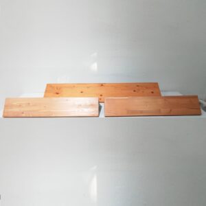 Lot de 3 prestatgeries de fusta de segona mà en venda a cabauoportunitats.com Balaguer - Lleida - Catalunya