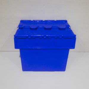 Lot de 3 caixes apilables amb tapa noves en venda a cabauoportunitats.com Balaguer - Lleida - Catalunya