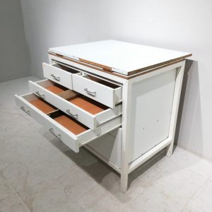 Calaixera blanca de 5 calaixos de segona mà en venda a cabauoportunitats.com Balaguer - Lleida - Catalunya