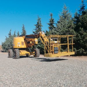 Plataforma de ploma articulada de segona mà en venda a cabauoportunitats.com Balaguer - Lleida - Catalunya