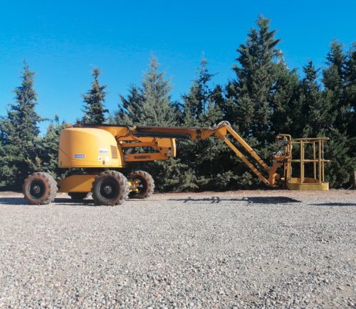 Plataforma de ploma articulada de segona mà en venda a cabauoportunitats.com Balaguer - Lleida - Catalunya