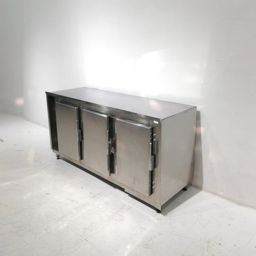 Armari neutre d'acer inoxidable de segona mà de 169x60x87cm en venda a cabauoportunitats.com Balaguer - Lleida - Catalunya