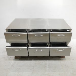 Armari d'acer inoxidable amb 6 calaixos de 127x71cm en venda ac abauoportuntiats.com Balaguer - Lleida - Catlaunya