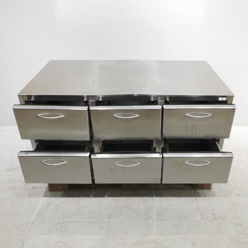 Armari d'acer inoxidable amb 6 calaixos de 127x71cm en venda ac abauoportuntiats.com Balaguer - Lleida - Catlaunya