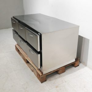 Armari d'acer inoxidable amb 6 calaixos de 127x71cm en venda ac abauoportuntiats.com Balaguer - Lleida - Catlaunya