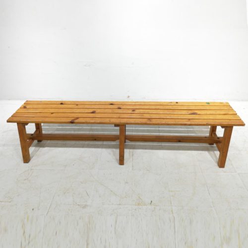 Banc de fusta de segona mà per a vestidor de 200x33x43cm en venda a cabauoportunitats.com Balaguer - Lleida - Catalunya
