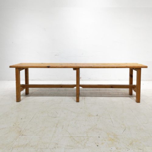 Banc de fusta de segona mà per a vestidor de 200x33x43cm en venda a cabauoportunitats.com Balaguer - Lleida - Catalunya