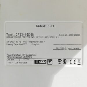 Congelador vertical de 311 litres de segona mà en envda a cabauoportunitats.com Balaguer - Lleida -Catalunya