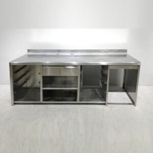 Moble d'acer inoxidable per a cafetera de segona mà en venda a cabauoportunitats.com Balaguer - Lleida - Catalunya