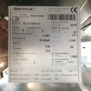 Nevera expositora autoservei de 98cm de segona mà en venda a cabauoportunitats.com Balaguer - Lleida - Catalunya