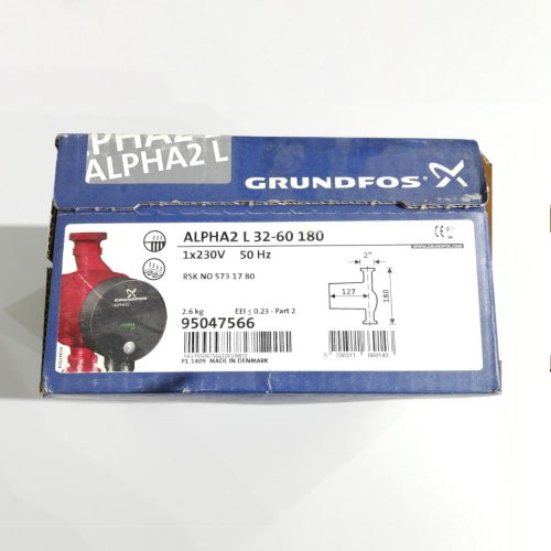 Bomba GRUNDFOS ALPHA2 L 32-60 180 nova en venda a cabauoportunitats.com Balaguer - Lleida -Catalunya