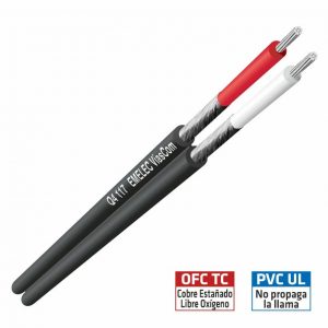 Bobina de 200m de cable d'àudio en paral·lel EMELEC Q4-117 en venda a cabauoportuntiats.com Balaguer - Lleida - Catalunya