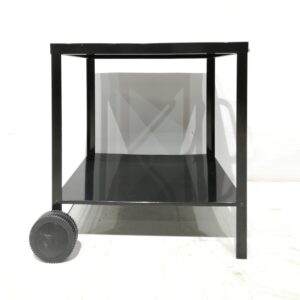 Carro metรกlico negro de 83x55x80cm nuevo en venta en cabauoportunitats.com