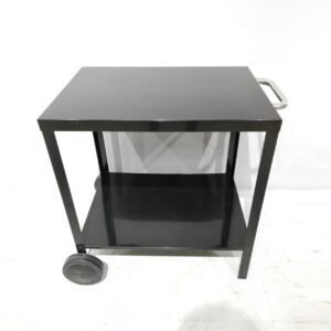 Carro metรกlico negro de 83x55x80cm nuevo en venta en cabauoportunitats.com