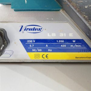 Lijadora de banda VIRUTEX LE 31 E de segunda mano en venta en cabauoportunitats.com