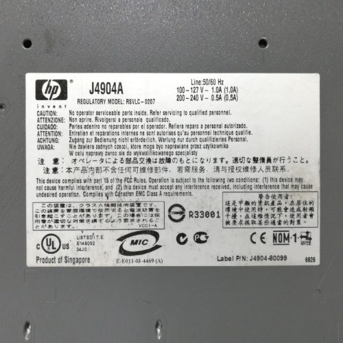 Switch HP Procurve J4904A de segunda mano en venta en cabauoportunitats.com