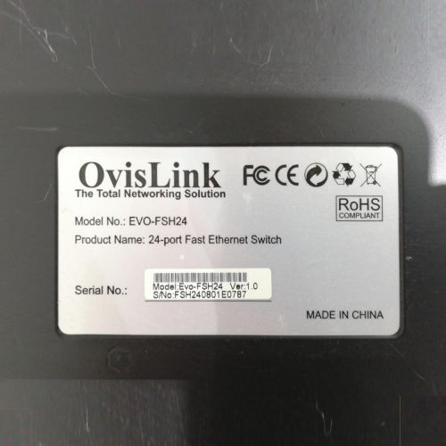 Switch OVISLINK EVO 24 ports de segona mà en venda a cabauoportunitats.com Balaguer - Lleida - Catalunya