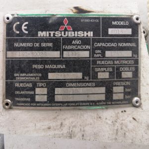 Toro matriculat MITSUBISHI F13 de segunda mano en venta en cabauoportunitats.com
