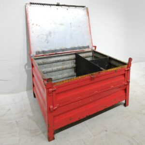 Contenidor de xapa de 99x85x67cm de segona mà en venda a cabauoportunitats.com Balaguer - Lleida - Catalunya