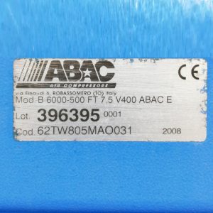 Compresor de aire ABAC de 500 litros sin motor en venta en cabauoportunitats.com
