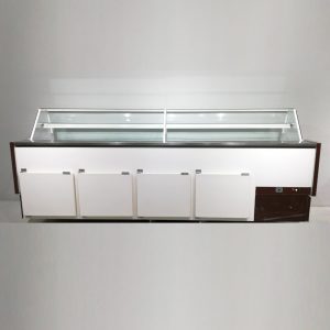 Mostrador expositor refrigerado de 320cm para tienda en venta en cabauoportunitats.com