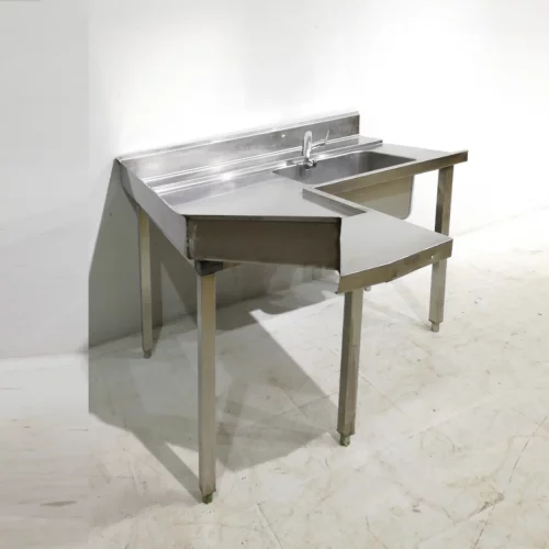 Fregadero de inox en L de segunda mano en venta en cabauoportunitats.com