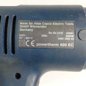 Pistola de aire caliente AEG POWERTHERM 600ES 2000W de segunda mano en venta en cabauoportunitats.com