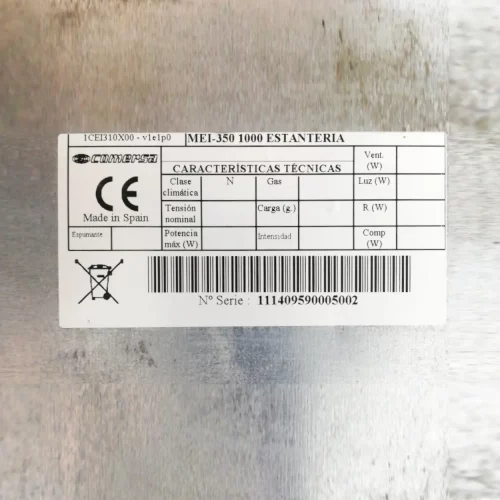 Prestatgeria d'acer inoxidable COMERSA de segona mà en venda a cabauoportunitats.com Balaguer - Lleida - Catalunya