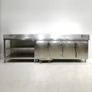 Armari neutre d'acer inoxidable de 322cm de segona mà en venda a cabauoporatunitats.com