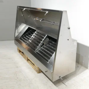 Campana extractora de inox de 190cm con antiincendios de segunda mano en venta en cabauoportunitats.com