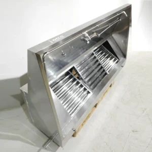 Campana extractora de inox de 190cm con antiincendios de segunda mano en venta en cabauoportunitats.com