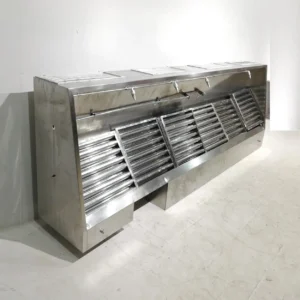 Campana extractora d'ecer inoxidable de 6 filtres de segona mà en venda a cabauoportunitats.com Balaguer - Lleida - Catalunya