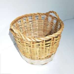 Cesta de caña de ø60x45cm de segunda mano en venta en cabauoportunitats.com