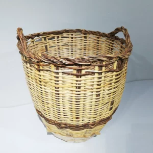 Cistella de canya de ø81x77cm de segona mà en venda a cabauoportunitats.com Balaguer - Lleida -Catalunya