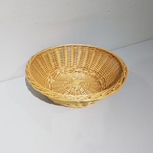 Cistell de vímet de ø42x13cm de segona mà en venda a cabauoportunitats.com Balaguer - Lleida -Catalunya