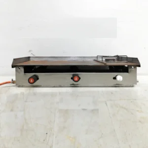 Plancha de chapa de acero con fogón a butano en venta en cabauoportunitats.com