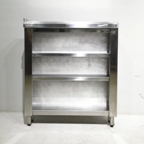 Prestatgeria inox de 101x25cm de segona mà en venda a cabauoportunitats.com Balaguer - Lleida - Catalunya