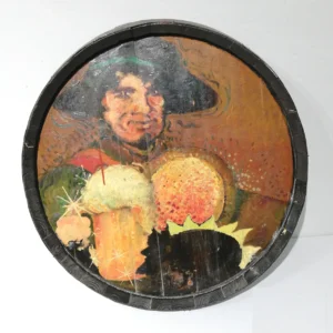 Bóta de vi decorativa (ø62x10cm) de segona mà en venda a cabauoportunitats.com Balaguer - Lleida - Catalunya