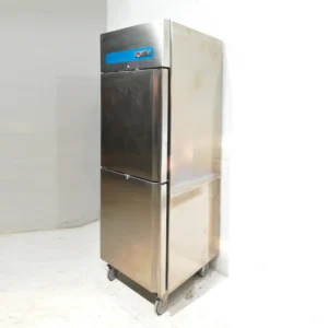 Frigorífico inox 2 puertas 208cm de segunda mano en venta en cabauoportunitats.com