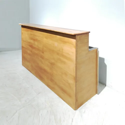 Mostrador de fusta (220x39x123cm) de segona mà en venda a cabauoportunitats.com Balaguer - Lleida -Catalunya
