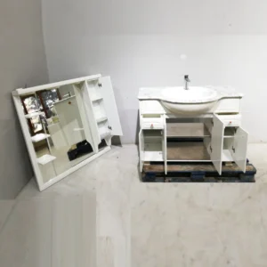Pica de lavabo amb mirall 10x455cm de segon amà en venda a cabauoportunitats.com Balaguer - Lleida - Catalunya