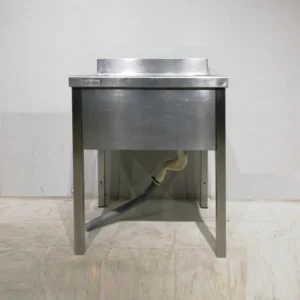 Fregadera de acero inoxidable de 70x60cm de segunda mano en venta en cabauoportunitats.com